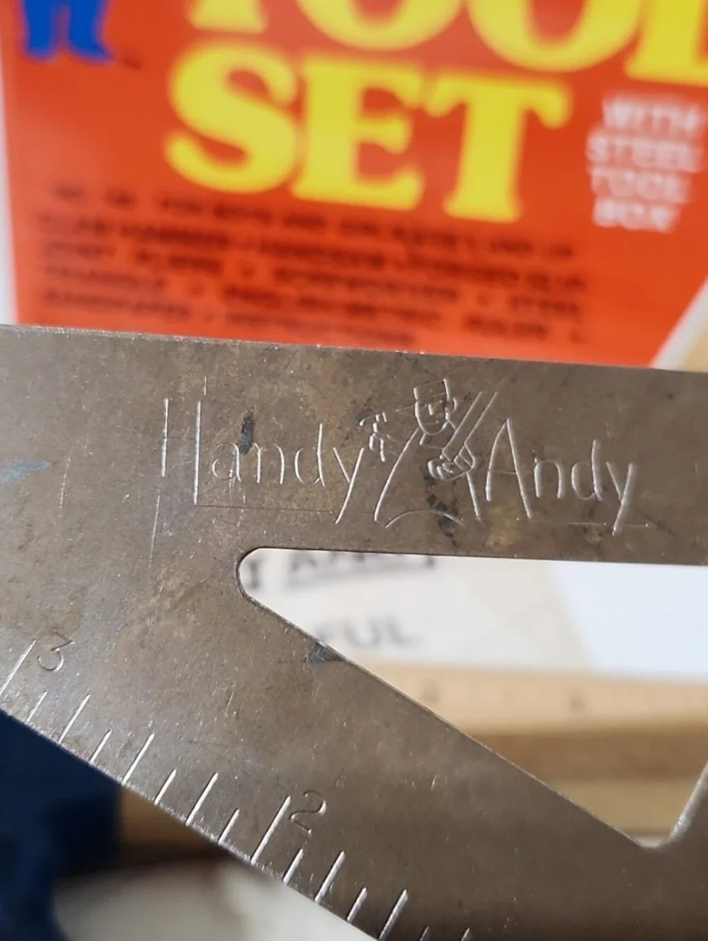 1977 Handy Andy Tool Set with Steel Tool Box Skil-Craft